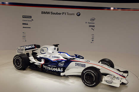 Her er den så - BMW Sauber F1.08